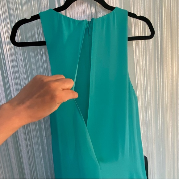 Bebe Chiffon Overlay Maxi Dress NWT - Picture 13 of 17